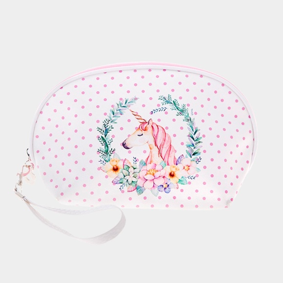 Handbags - Unicorn Wreath Pouch Bag